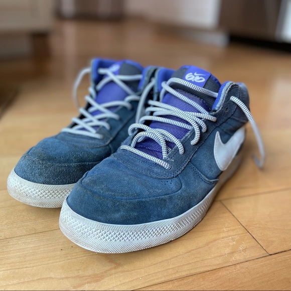 RARE Nike 6.0 Sneakers - Slate Blue / Purple Tops - Picture 2 of 9